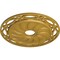 Ekena Millwork Loera Ceiling Medallion (Canopies up to 6 1/4"), 26 5/8"OD x 4 1/2"ID x 1 3/8"P, Iridescent Gold CM26LOIGS - alternate 3